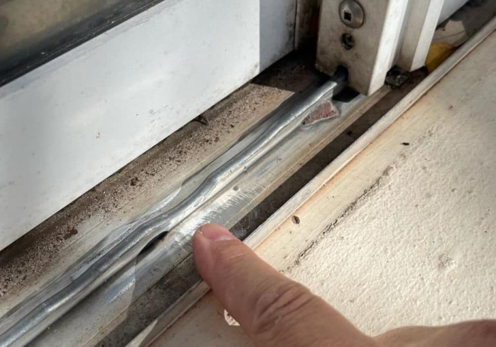 Sliding Door Track Repair